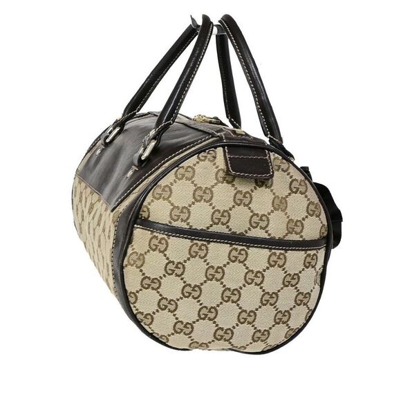 Gucci Brown Canvas Handbag (Pre-Owned) - Picture 11 of 15
